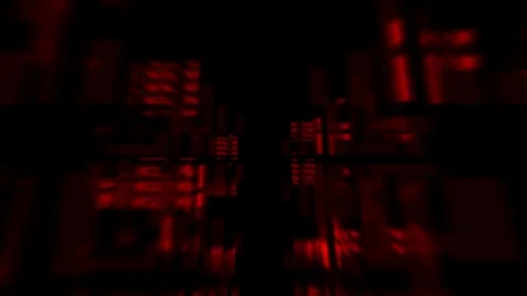 Flying through a Malware Virus attack on a computer software program- ALT1 Stock Footage 85050186