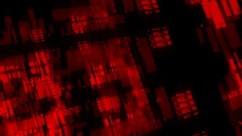 Flying through a Malware Virus attack on a computer software program- ALT2 Stock Footage 85050239