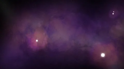 Flying Through Nebula Video stock 50018205