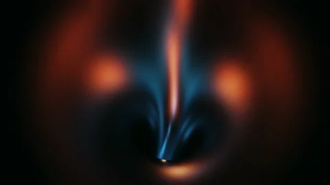 Flying through Neon Glowing abstract Tunnel hyperloop sci-fi journey through Stock Footage 171611364