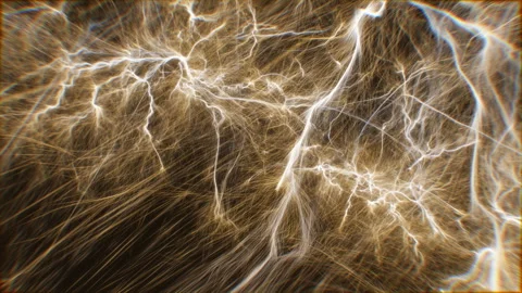 Flying through the quantum world of subatomic particles Stock Footage 319313300