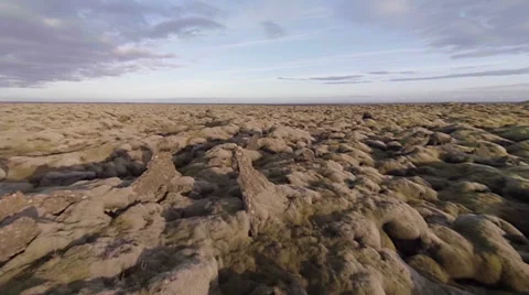 Flying through rural landscape Video stock 40796001