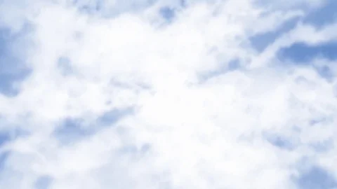 Flying Through the Sky with Clouds Stock Footage 81696622