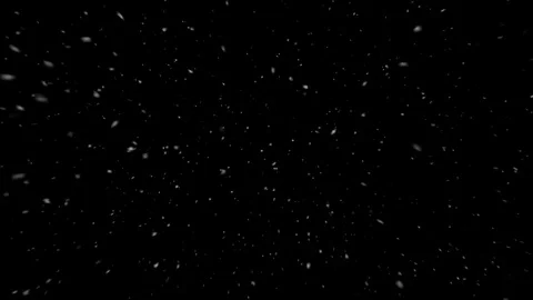 Flying through Snow Storm Loop - Medium Shot Pre-render Video stock 82986146