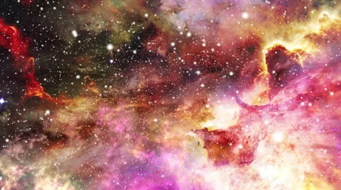 Flying through Space 動画素材 24947005