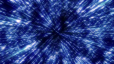 Flying through space Stock-Footage 79694919