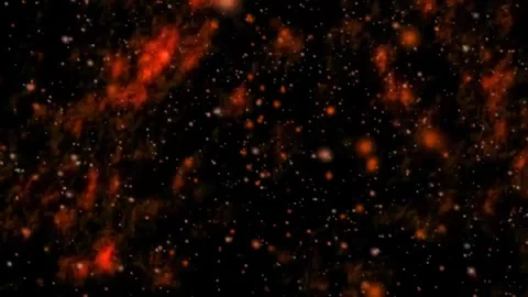 Flying through space loop Nebulae Galaxy. flying through starfield. Stock Footage 321996405