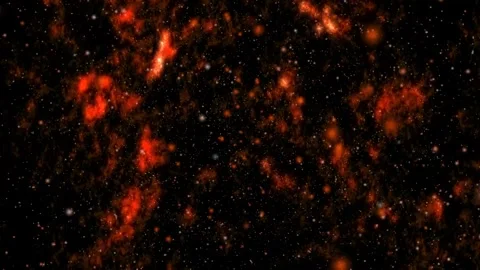 Flying through space loop Nebulae Galaxy. flying through starfield. Video stock 321996424
