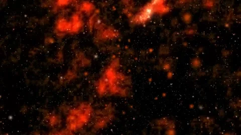Flying through space loop Nebulae Galaxy. flying through starfield. Stock Footage 321996431