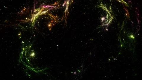 Flying Through Space, Starry outer space background 스톡 동영상 147670745