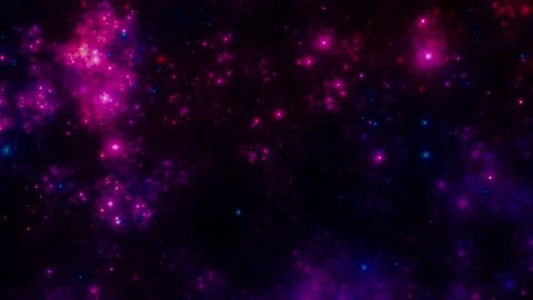 Flying Through Space, Starry outer space background 스톡 동영상 147670784