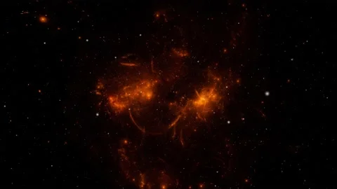 Flying Through Space, Starry outer space background 스톡 동영상 151017366