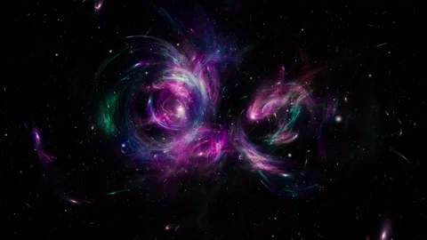 Flying Through Space. Starry outer space background texture Stock-Footage 151020053