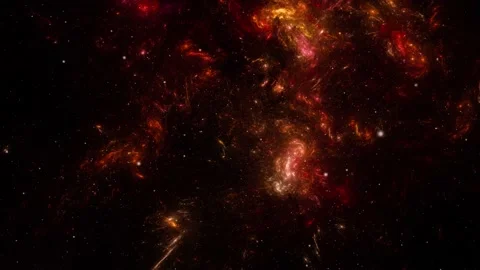 Flying Through Space, Starry outer space background Stock-Footage 151333066