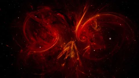 Flying Through Space, Starry outer space background Stock-Footage 151333143