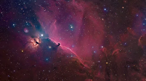 Flying Through Star Field Видео 33713252