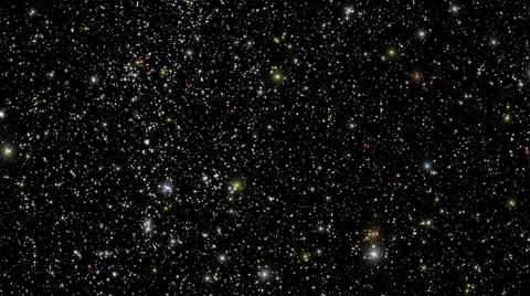 Flying Through a Star Field Stock Footage 55030113