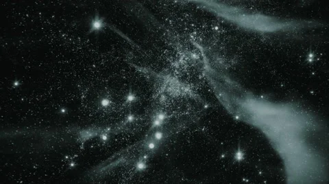 Flying through star fields in deep space - Space 2136 HD, 4K Stock Video Stock Footage 62796486