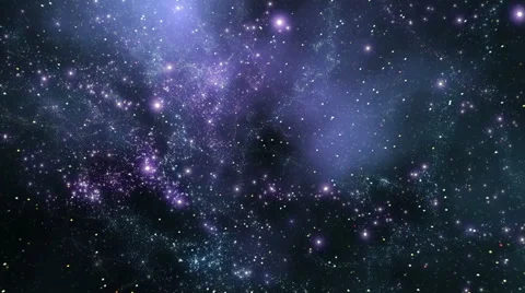 Flying through star fields in space - The Heavens 0512 HD, 4K Stock Video Stock Footage 61885407