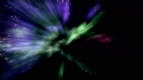Flying through star fields in space - Space 2153 HD, 4K Stock Video Stock Footage 61924559