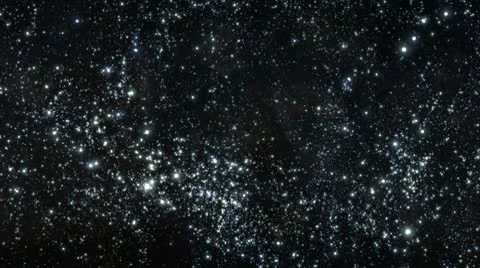Flying Through Stars 2 Stock Footage 8846206