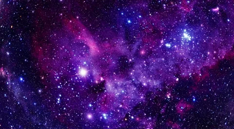 Flying Through Stars Stock Footage 53080731