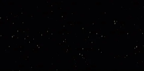 Flying through stars Stock Footage 65420553