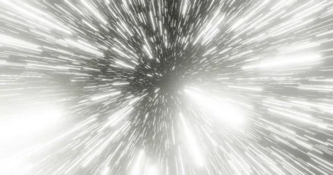 Flying Through Stars at Hyperspeed Stock Footage 150206927