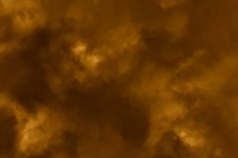 Flying through stormy clouds lit with lightning bolt flash 3d illustration イラスト素材