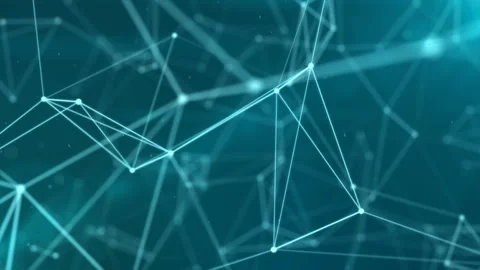 Flying through the tangle of lines Stock Footage 105801319