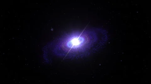 Flying through wormhole to the galaxy Stock Footage 55652321