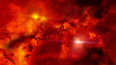 Flying thru Star Clusters Stock Footage 98489526