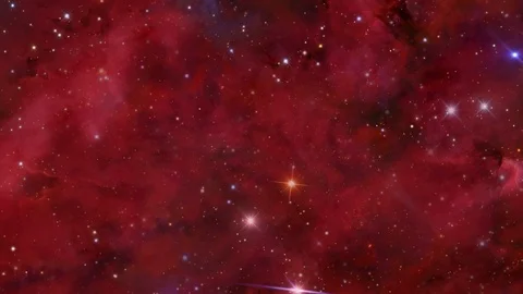 Flying thru the stars in outer space (cosmos) Stock Footage 98489566