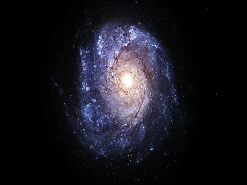 Flying Toward a Spiral Galaxy 스톡 동영상 70535091