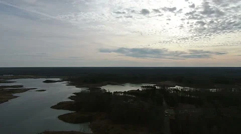 Flying toward the Sun Stock Footage 46666439