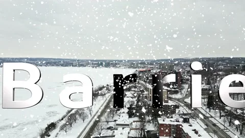 Flying towards lake simcoe Stock Footage 232388422