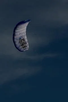 Flying trainer kite Stock Photos