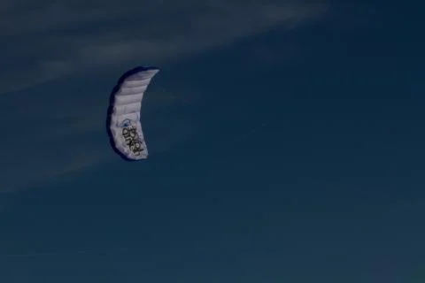 Flying trainer kite Stock Photos