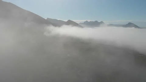 Flying trough clouds. Stock Footage 219569648