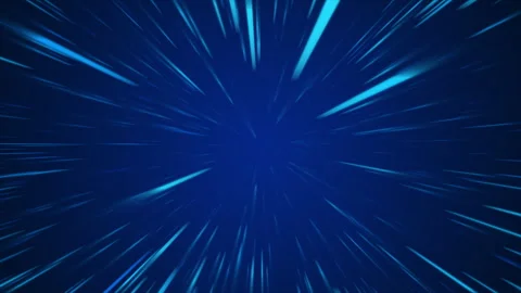 Flying tunnel in Blue background animation Stock Footage 244838405