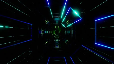 Flying tunnel Stock Footage 143583465