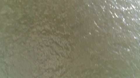 Flying Very Fast Low to Water Delaware River Walt Whitman Bridge Philadelphia Stock Footage 77836426