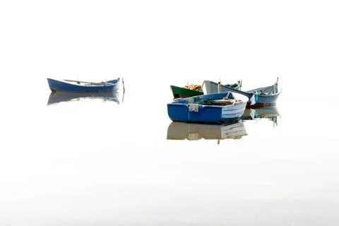 Flying on the Water Foto stock