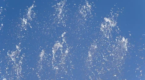 Flying Water Splashes HD Pro Stock Footage 68326625