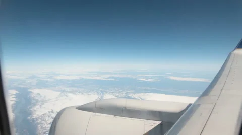 Flying white and blue 스톡 동영상 2818076