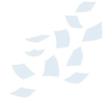 Flying white paper file documents. The element of working with letters Stock Illustration