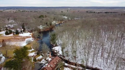 The flying winter Video stock 246403217