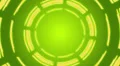Flying yellow circles HD Footage