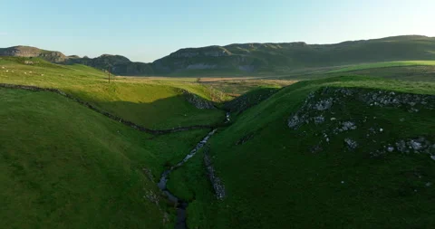 Flying in Yorkshire Dales Stock Footage 250451691