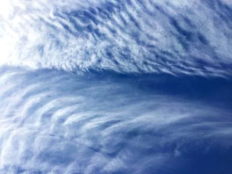 Flyingstrat Altocumulus Stock-Fotos